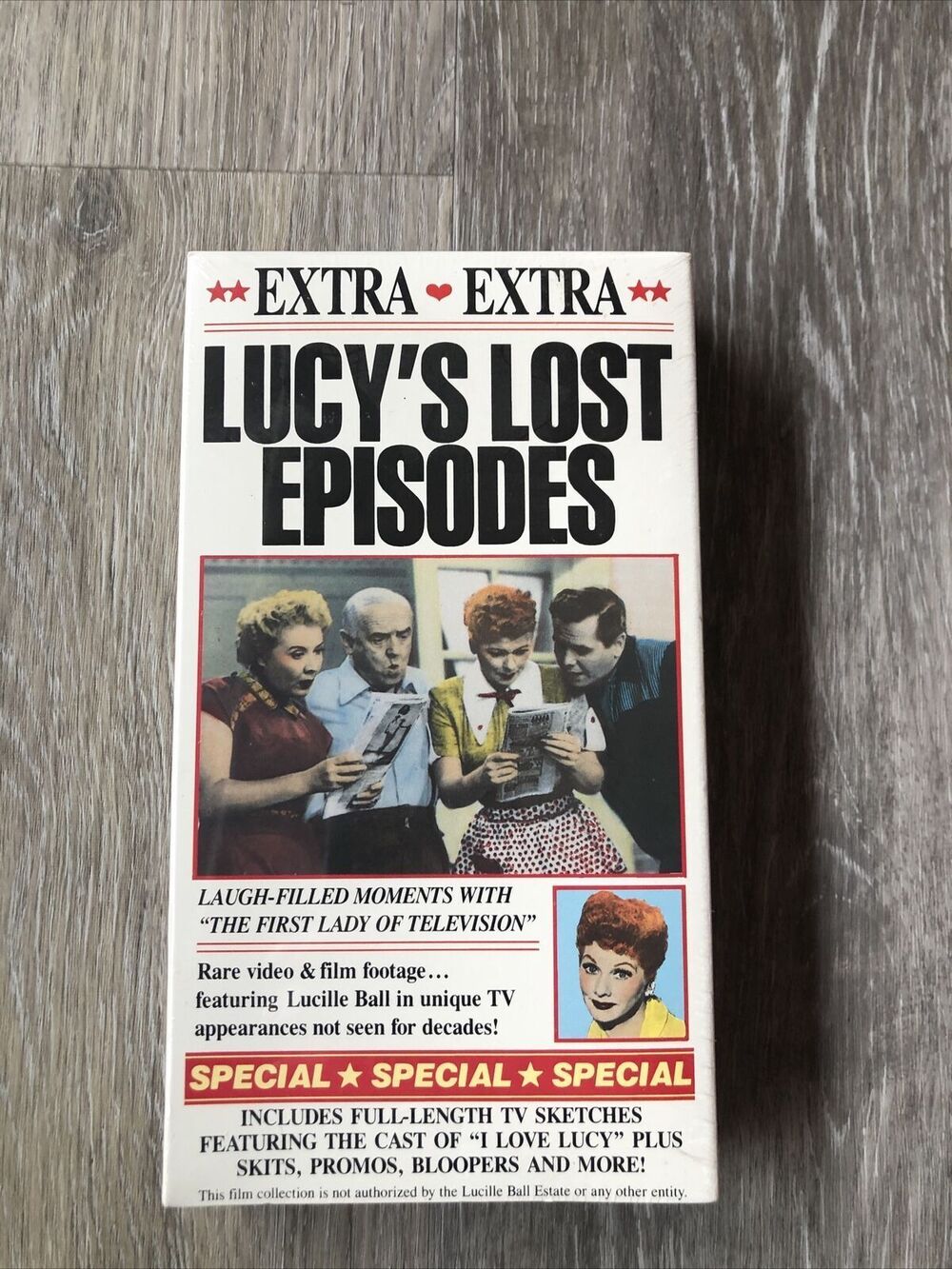 Lucys Lost Episodes VHS-Brand New Sealed